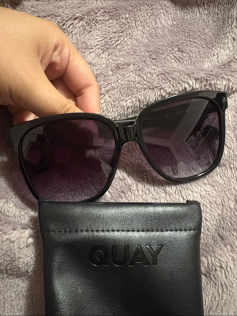 Quay Australia Black Sunglasses